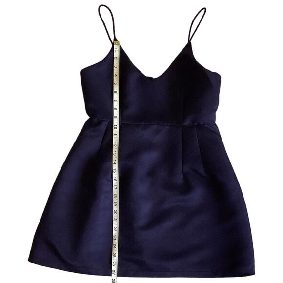 L'Atiste by Amy Strappy Fit & Flare Cocktail Party Dress Womens Blue L - Picture 4 of 13